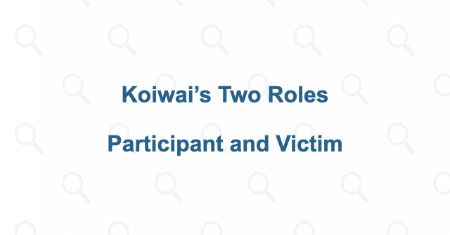 The solution leaves Koiwai in an uncomfortable position