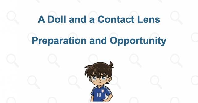 The doll and the contact lens expose two different gaps