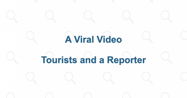 A viral video brings tourists and a reporter to town
