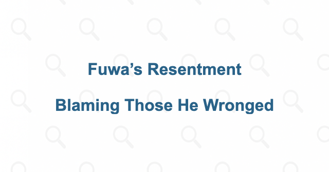 The grievance began with Fuwa’s own behavior