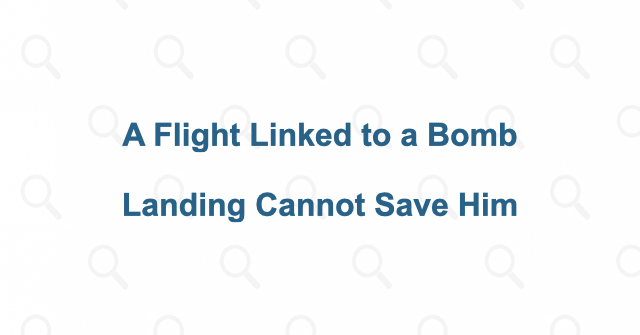 Why landing or heading for shore will not save Masaki