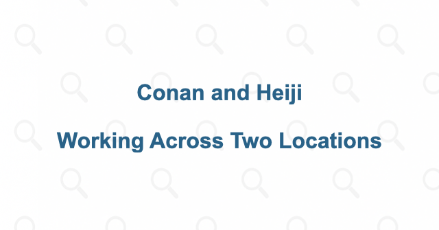 Why the collaboration works as a Conan case