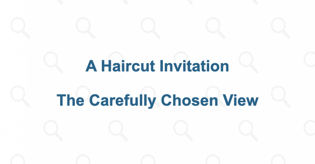 The haircut invitation puts Ran in exactly the right place