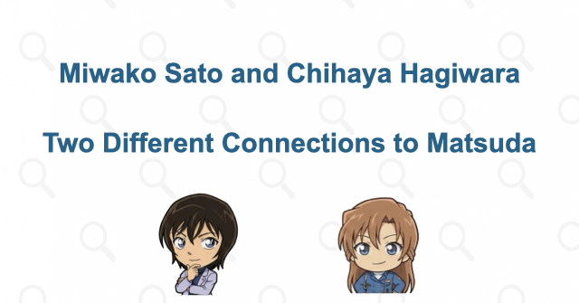 Matsuda's Relationships with Miwako Sato and Chihaya Hagiwara