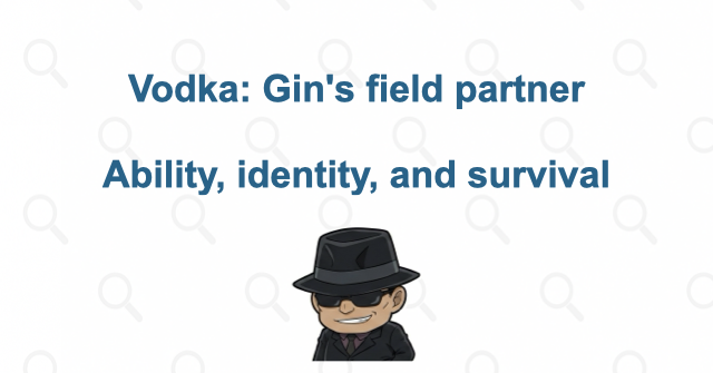 Who Is Vodka? His Name, Skills, and Fate in Detective Conan | Case Closed