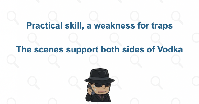 Is he competent or incompetent? Compare what the scenes show