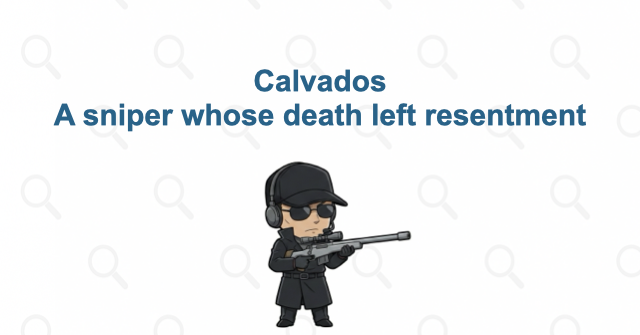 Calvados: a sniper whose death left resentment