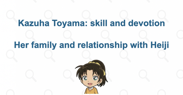 Kazuha Toyama Explained: Her Strengths, Family, and Relationship with Heiji | Case Closed