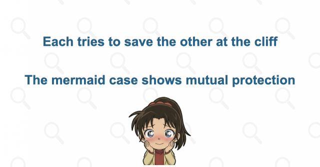 The mermaid case shows what Kazuha is willing to risk