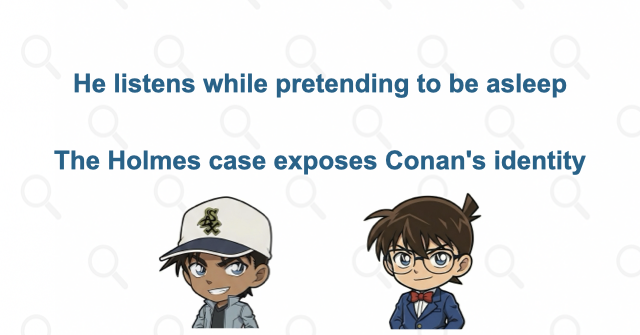 How Heiji learns that Conan is Shinichi