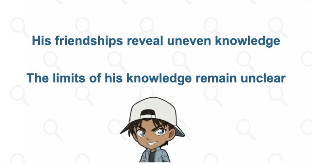 Other relationships reveal his limits as well as his strengths