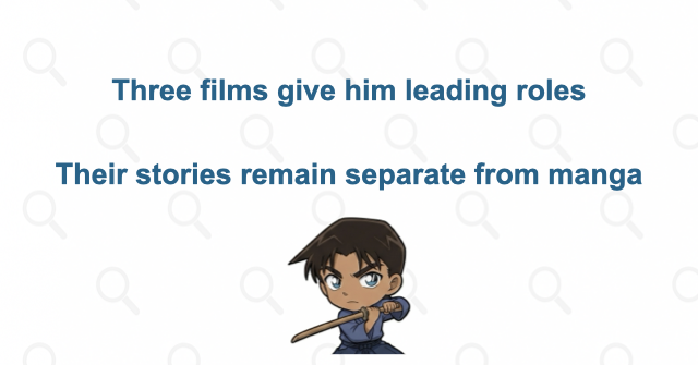 Three films with Heiji in a leading role