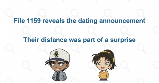 Files 1157-1159: what happens after they start dating?