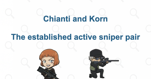 Chianti and Korn: the active sniper pair