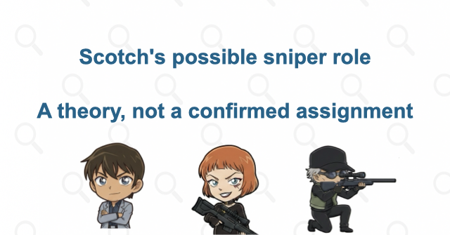 Should Scotch be counted as a confirmed sniper?