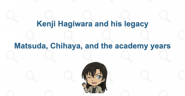 Who Was Kenji Hagiwara? His Death, Matsuda, Chihaya, and Police Academy Story