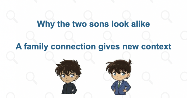 Why Kid and Shinichi look and sound alike