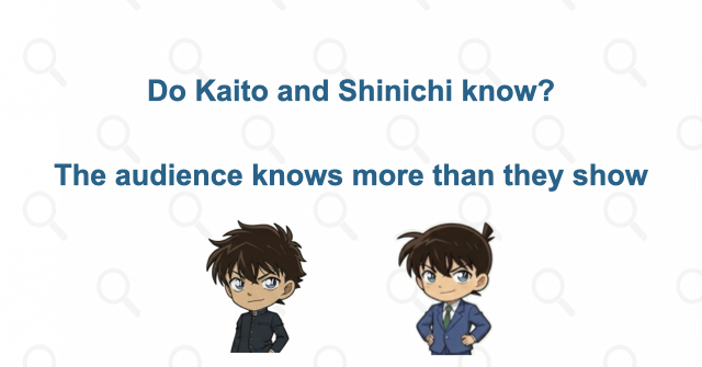 Do Kaito and Shinichi know they are cousins?