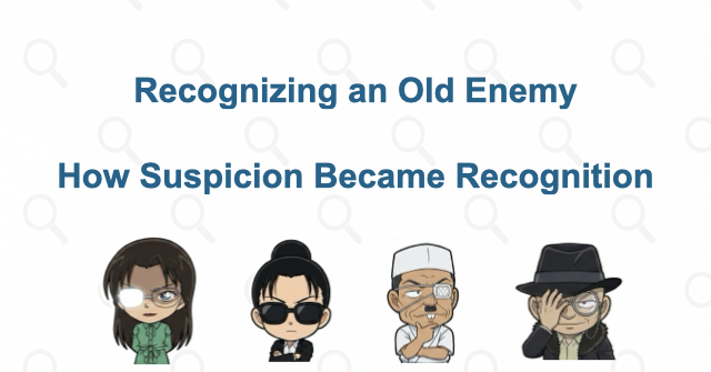 When did they recognize each other's identities?