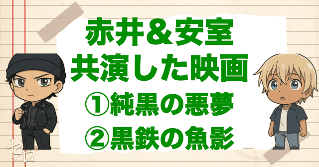 赤井秀一と安室透が出演するコナン映画は?
