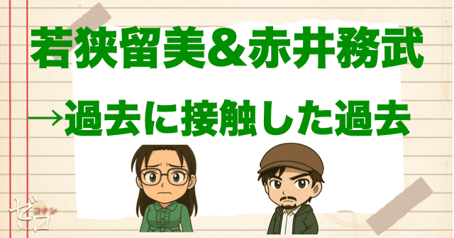 若狭留美と赤井務武について少しわかる