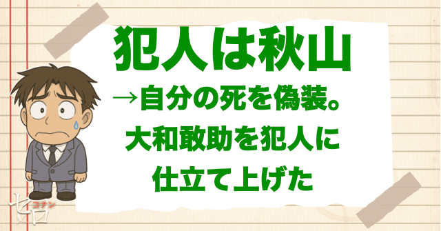 アニメ「県警の黒い闇」の犯人は誰?トリックを紹介