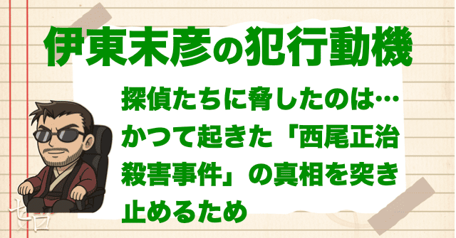 伊東末彦の犯行動機