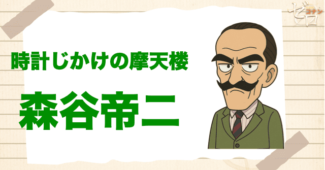 クズ犯人に森谷帝二:時計じかけの摩天楼
