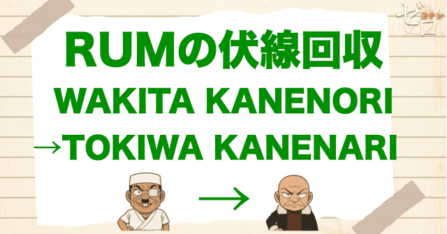 1150話の感想＆考察でRUMの伏線の回収
