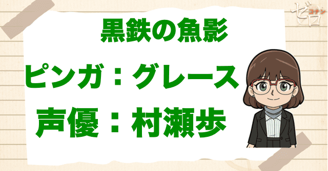 黒鉄の魚影(サブマリン)の犯人&声優