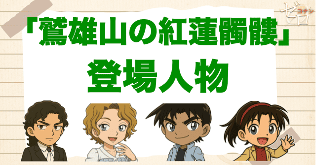 アニメ「鷲雄山の紅蓮髑髏」の登場人物