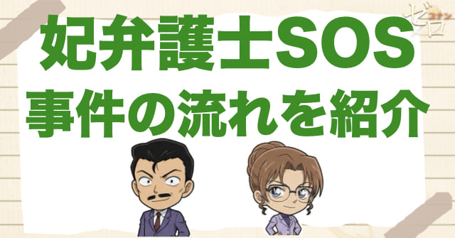 アニメ「妃弁護士SOS」の事件の流れ