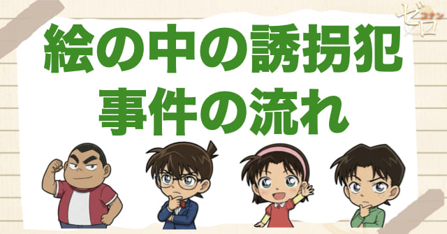 252話「絵の中の誘拐犯」のネタバレ＆事件の流れ