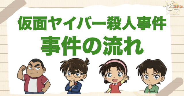 119話「仮面ヤイバー殺人事件」のネタバレ＆事件の流れ